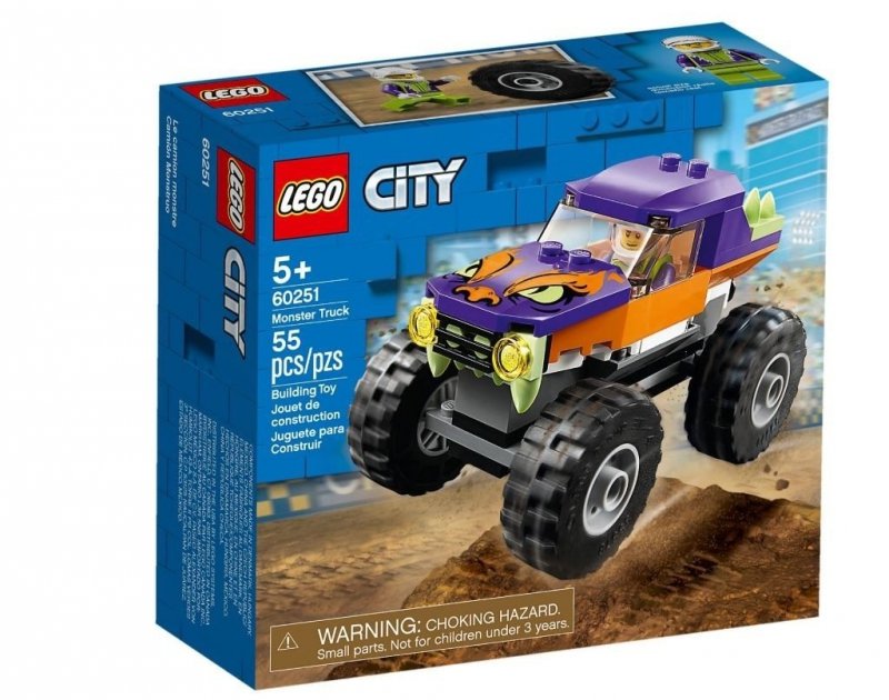 LEGO CITY MONSTER TRUCK 55EL. 60251 5+