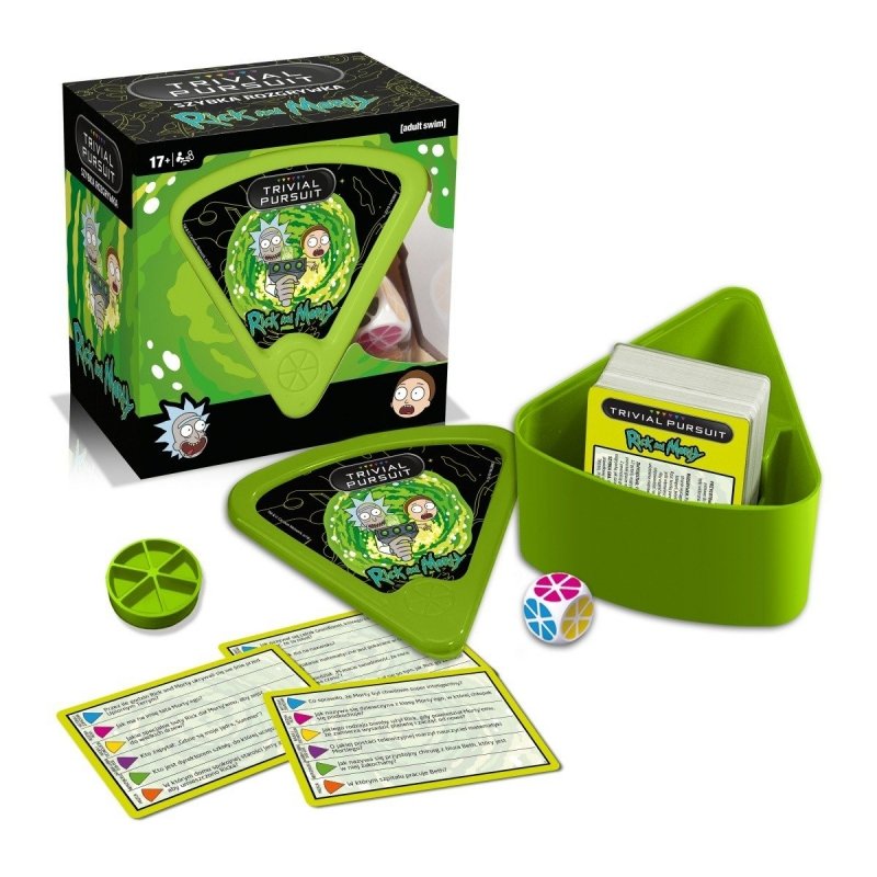 WINNING MOVES GRA QUIZ TRIVIAL PURSUIT RICK AND MORTY 8+