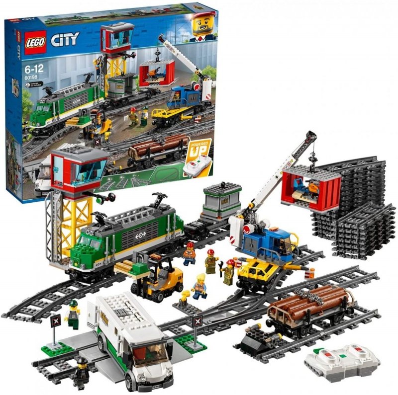 LEGO CITY POCIĄG TOWAROWY 60198 6+