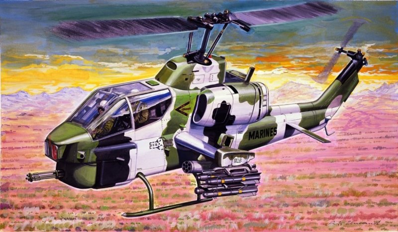 ITALERI AH-1W SUPER COBRA 160 SKALA 1:72