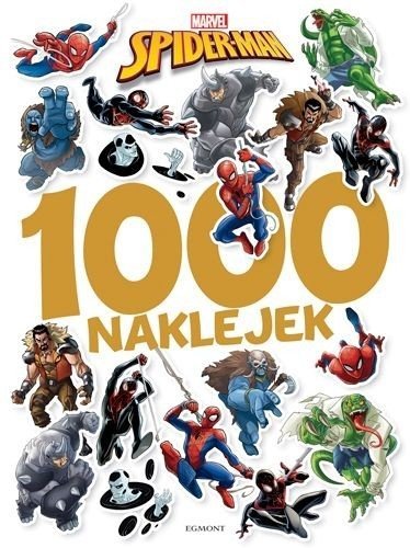 EGMONT SPIDER-MAN 1000 NAKLEJEK 5+
