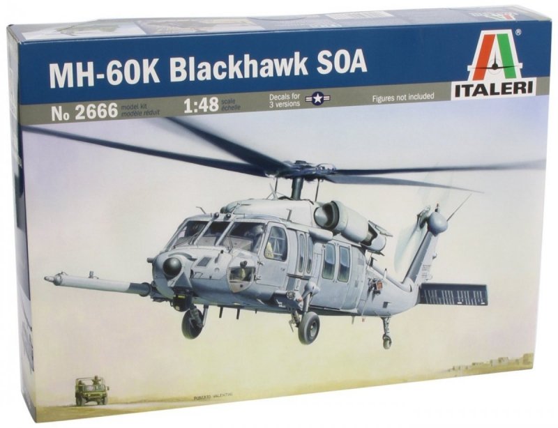 ITALERI MH-60K BLACKHAWK SOA 2666 SKALA 1:48