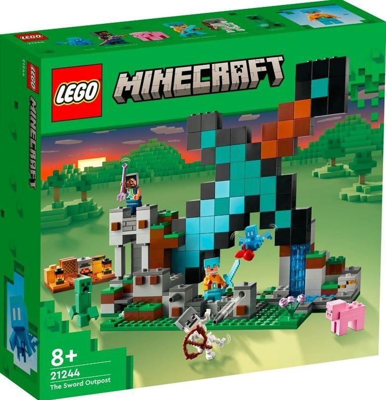 LEGO MINECRAFT BASTION MIECZA 21244 8+