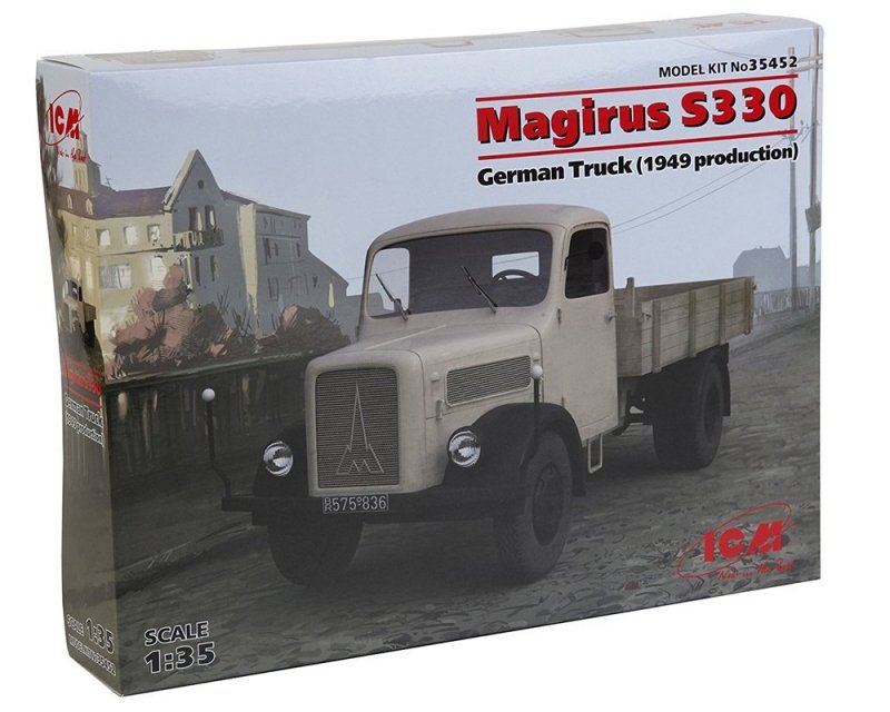 ICM MAGIRUS S330 GERMAN TRUCK (1949) SKALA 1:35