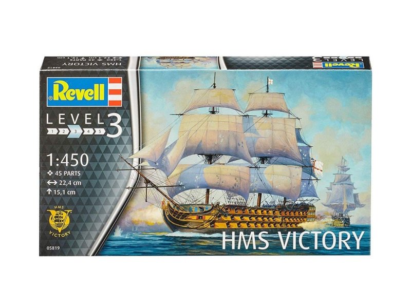 REVELL HMS VICTORY 05819 SKALA 1:450