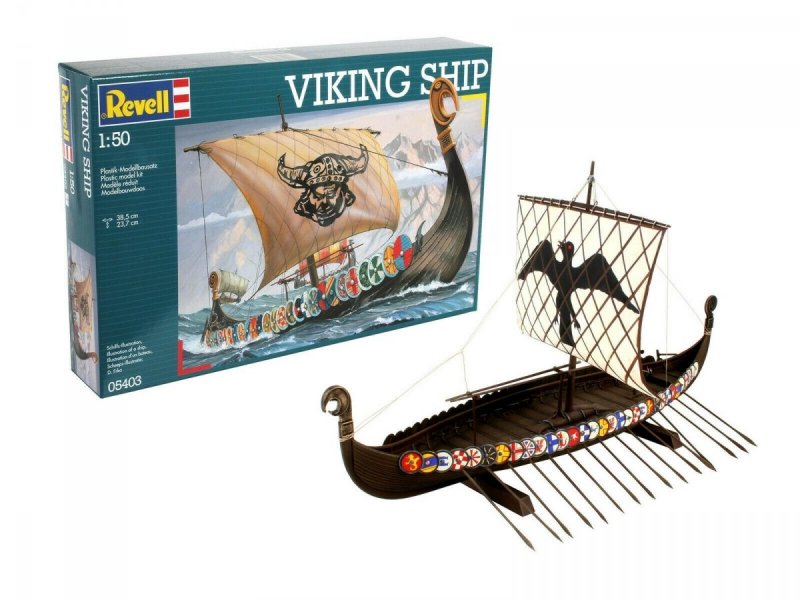 REVELL VIKING SHIP 05403 SKALA 1:50
