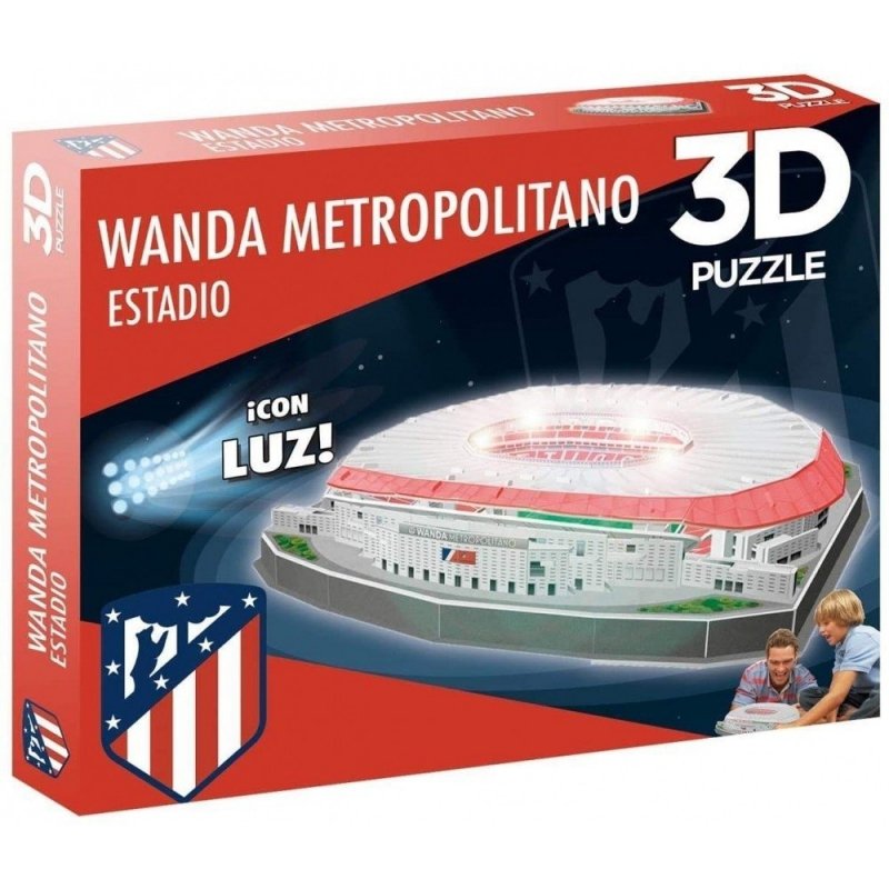 SYMAG NANOSTAD PUZZLE 3D STADION WANDA ATLETICO MADRYT 7+