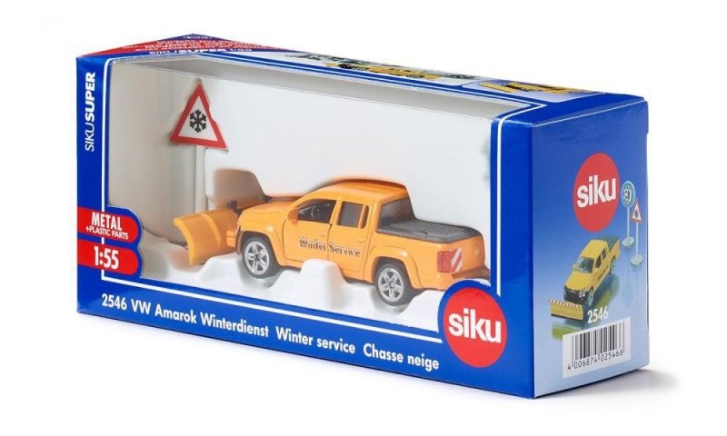 SIKU VW AMAROK SERWIS ZIMOWY SKALA 1:55 2546 3+