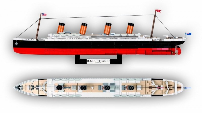COBI HISTORICAL RMS TITANIC 1:45 EXECUTIVE EDITION 960 EL. 1928 7+