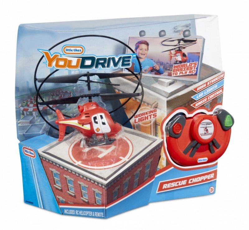 LITTLE TIKES HELIKOPTER YOUDRIVE RESCUE CHOPPER 3+