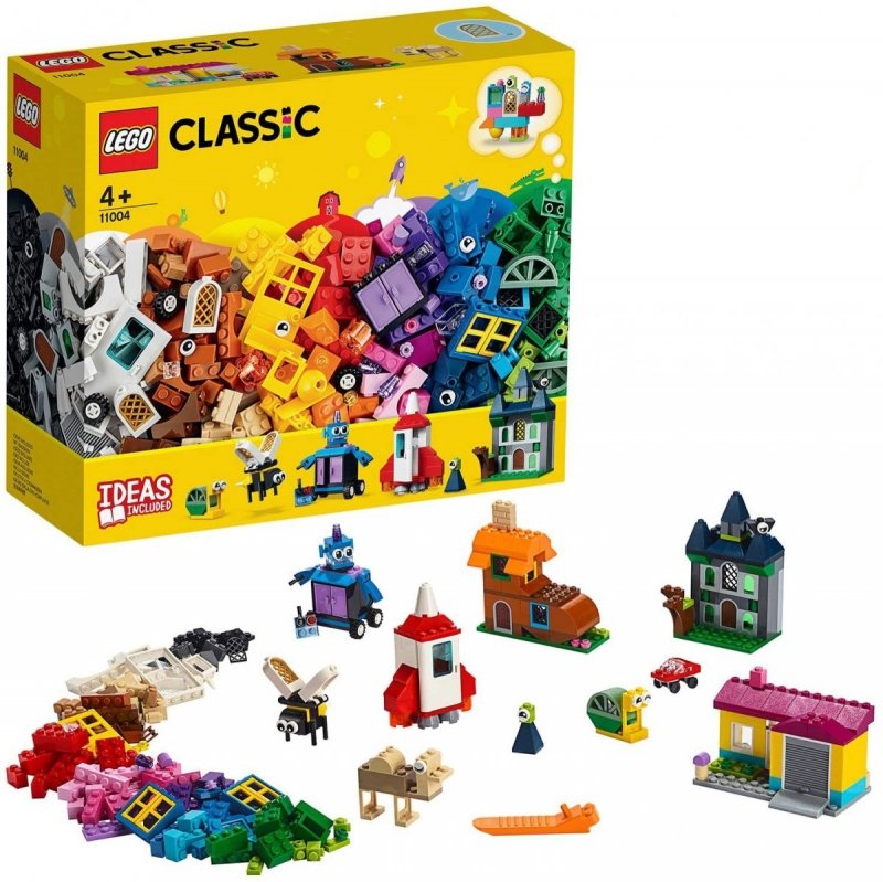 LEGO CLASSIC POMYSŁOWE OKIENKA 11004 4+