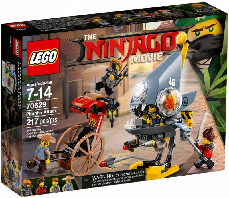 LEGO NINJAGO ATAK PIRANII 70629 7+