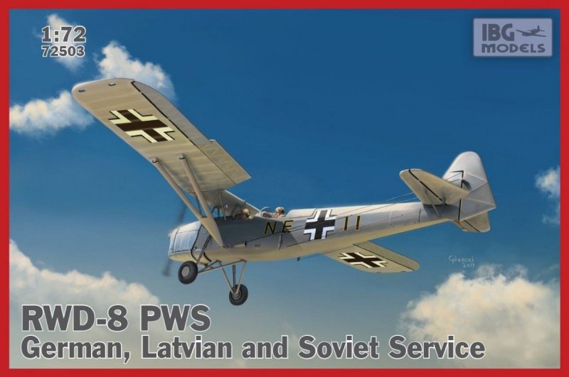 IBG RWD-8 PWS GERMAN, LATVIAN AND SOVIET SERVICE SKALA 1:72