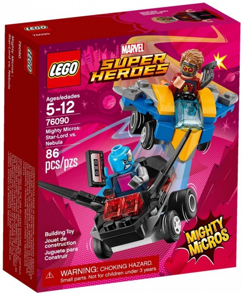 LEGO SUPER HEROES STAR-LORD VS.NEBULA 76090 5+