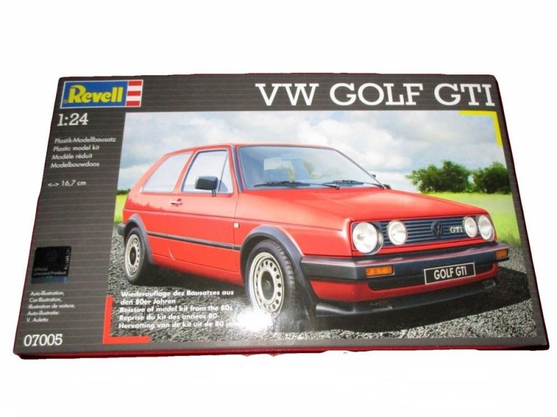 REVELL VW GOLF 2 GTI SKALA 1:24 8+