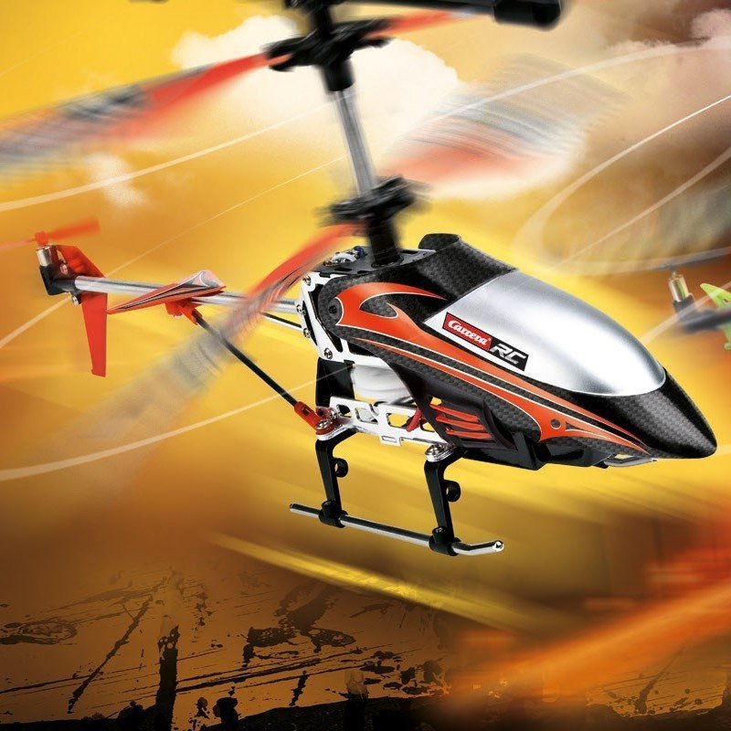 CARRERA RC HELICOPTER NEON STORM 12+