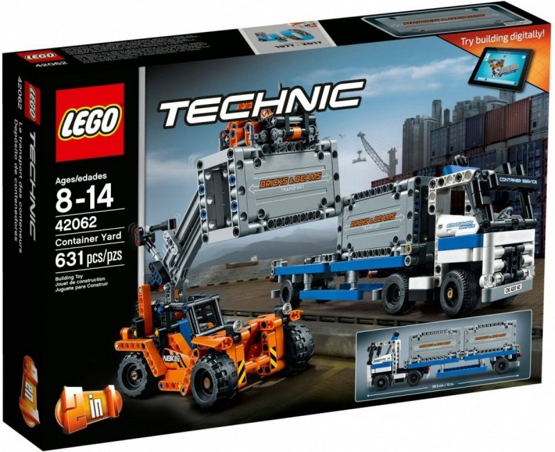 LEGO TECHNIC PLAC PRZEŁADUNKOWY 42062 8+