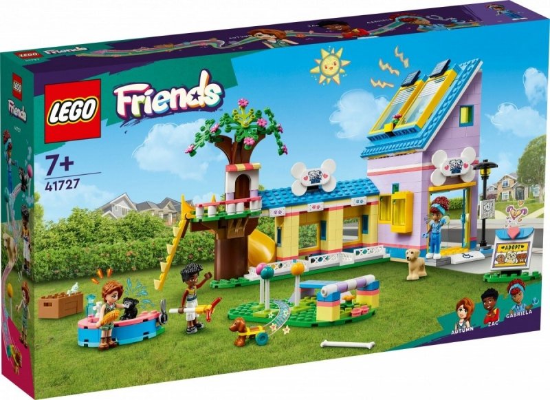 LEGO FRIENDS CENTRUM RATUNKOWE DLA PSÓW 41727 7+