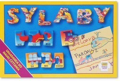 JAWO GRA PUZZLE SYLABY 5+