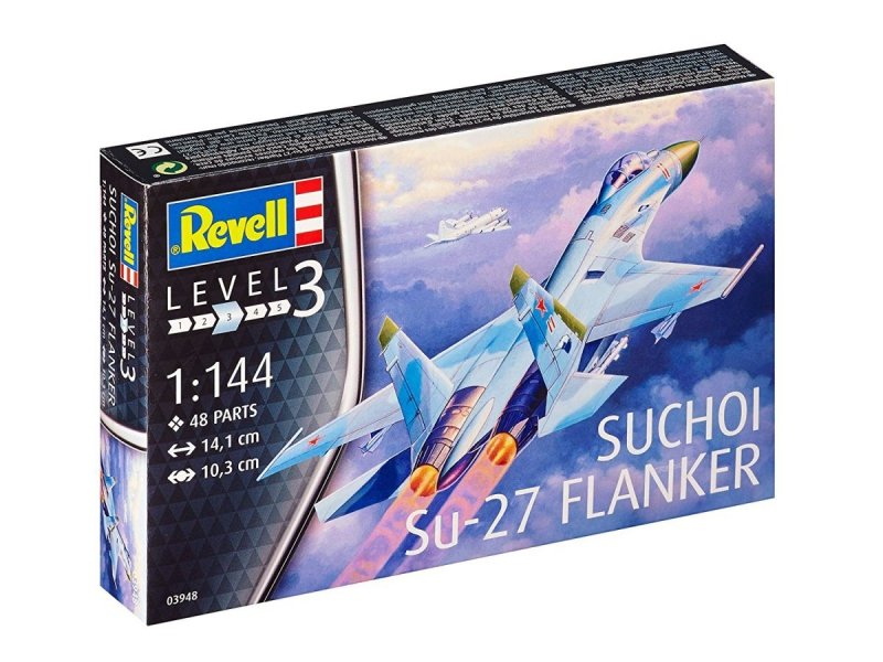 REVELL SUCHOI SU-27 FLANKER 03948 SKALA 1:144