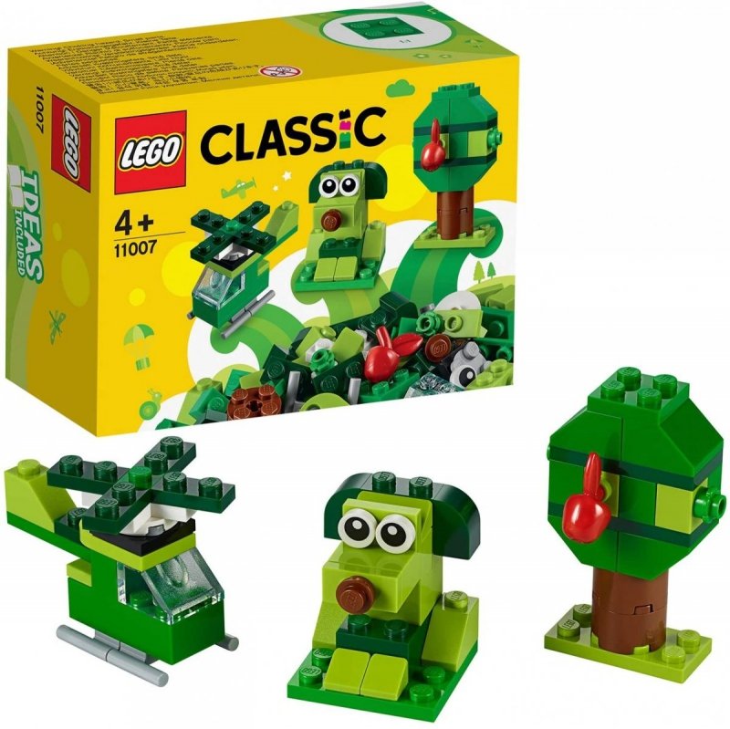 LEGO KREATYWNE CLASSIC ZIELONE 60EL. 11007 4+