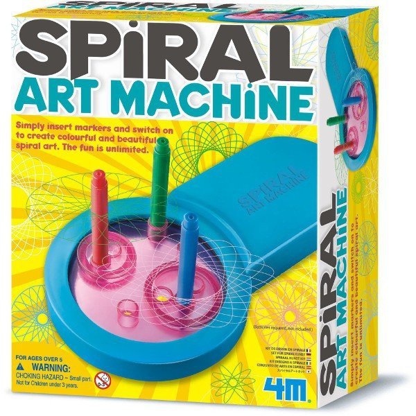 4M SPIROGRAF SPIRAL ART MACHINE 8+