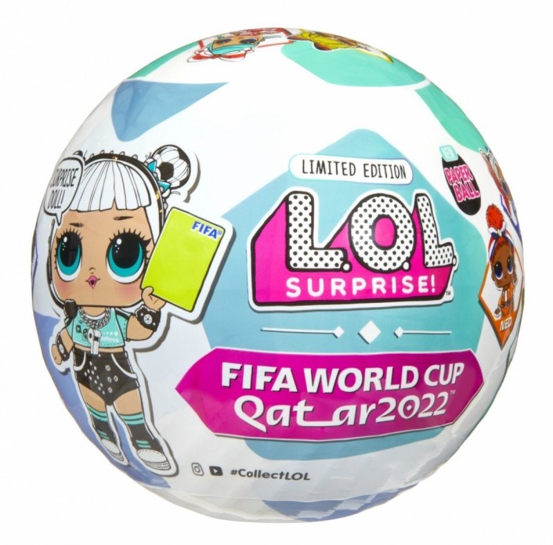 MGA LALKA L.O.L. SURPRISE X FIFA WORLD CUP QATAR 2022 MIX 4+