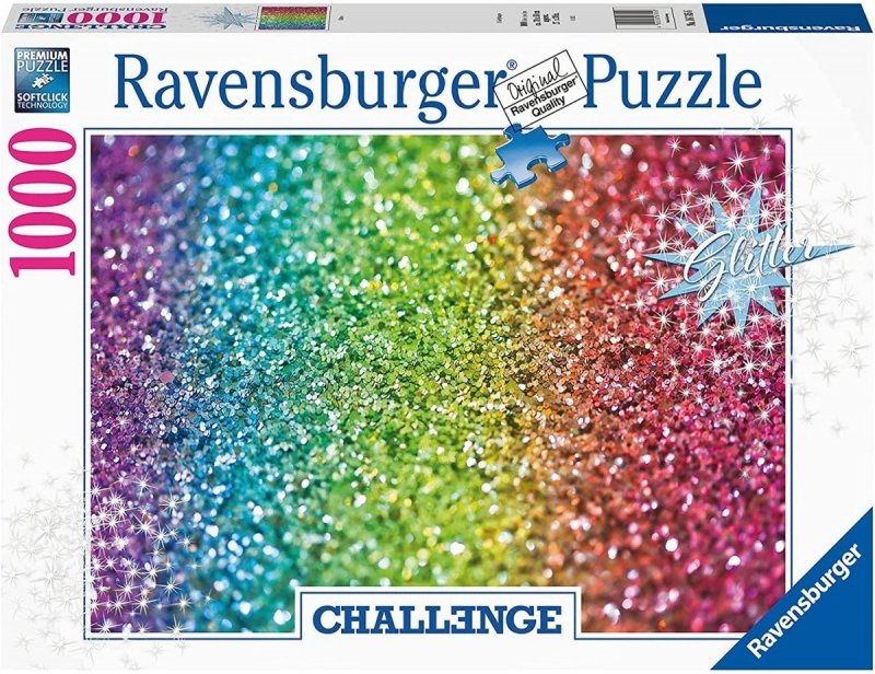 RAVENSBURGER 1000EL. CHALLENGE 2 PUZZLE 14+