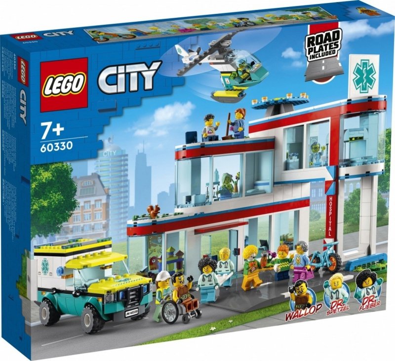 LEGO CITY SZPITAL 60330 7+