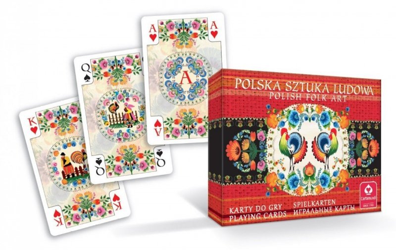CARTAMUNDI KARTY POLSKA SZTUKA LUDOWA 2X55 12+