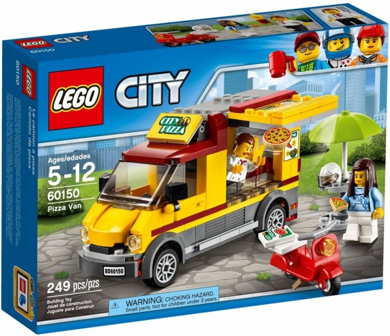 LEGO CITY FOODTRUCK Z PIZZĄ 60150 5+