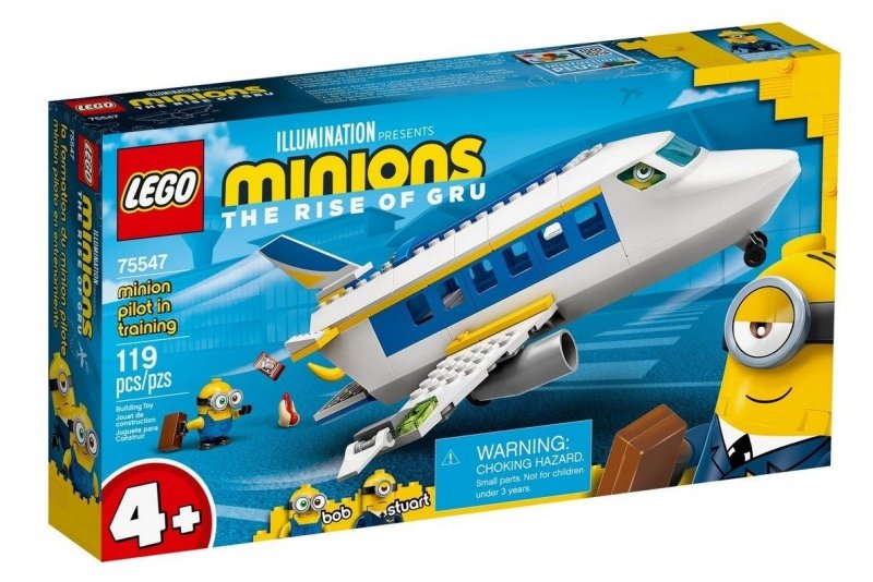 LEGO MINIONS NAUKA PILOTAŻU MINIONKA 75547 4+