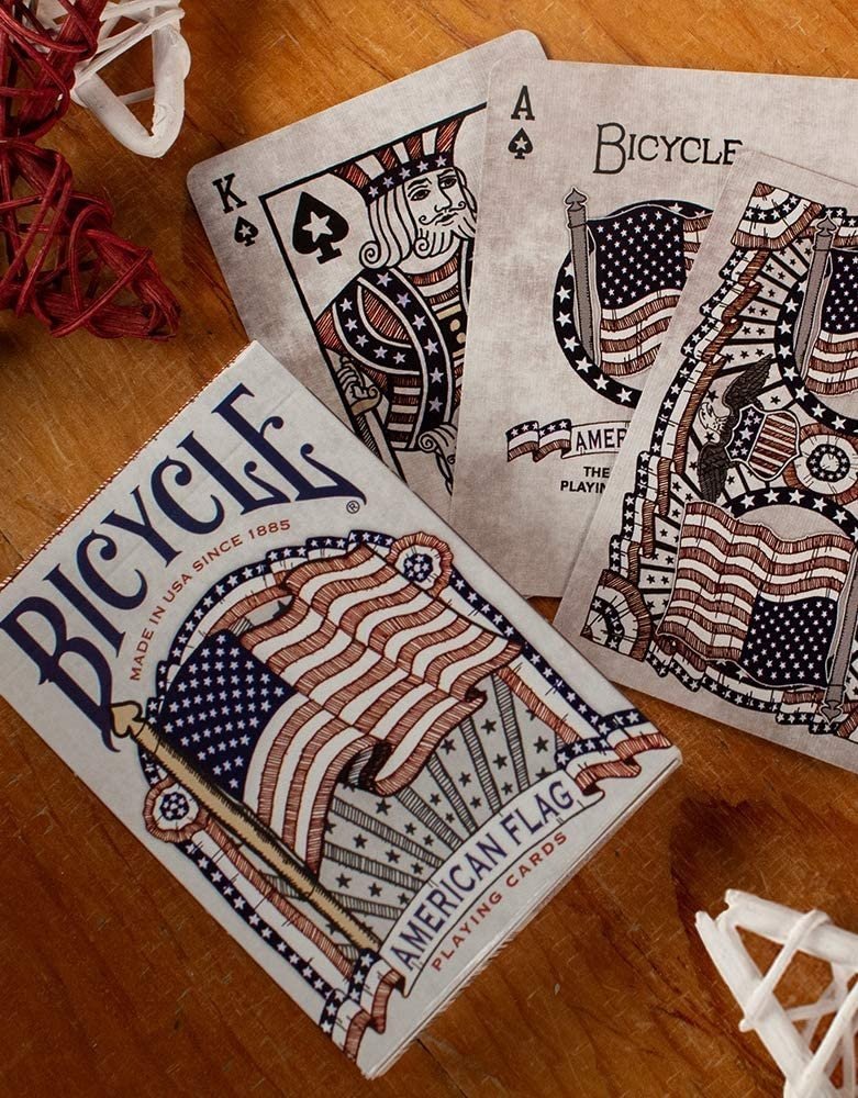 BICYCLE KARTY AMERICAN FLAG 10+