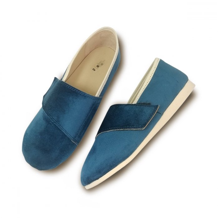 Ultralekkie Buty dla dorosłych na rzep BASIC Szafir