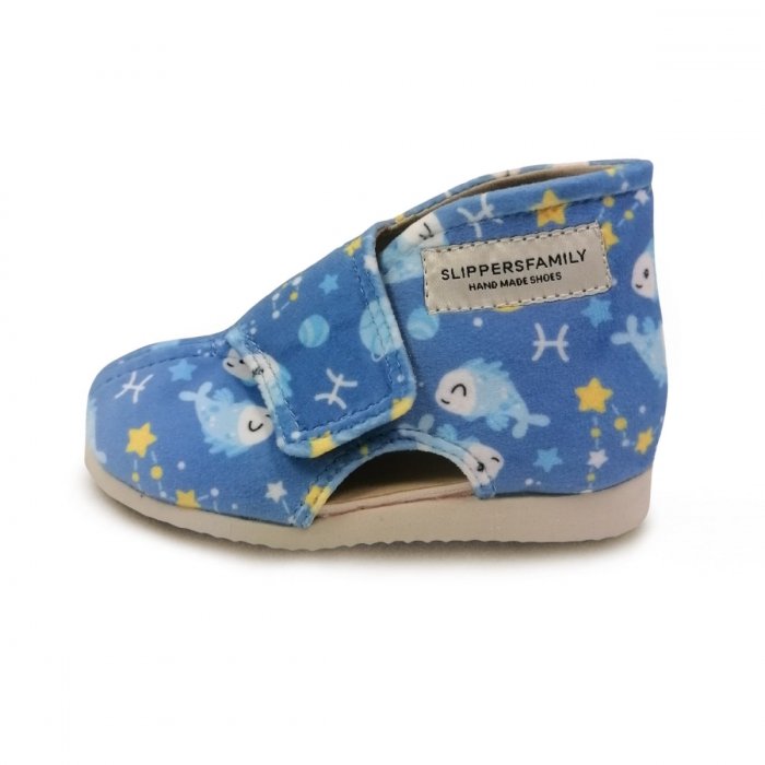 Kapcie dla dzieci Slippers Family Zodiak Ryby