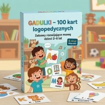 Gadulki.pl - 100 kart logopedycznych dla dzieci 2–6 lat (e-book)