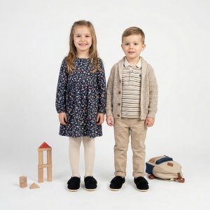     Buty dla dzieci Cz. Pantera - kolekcja Mądre Kapcie