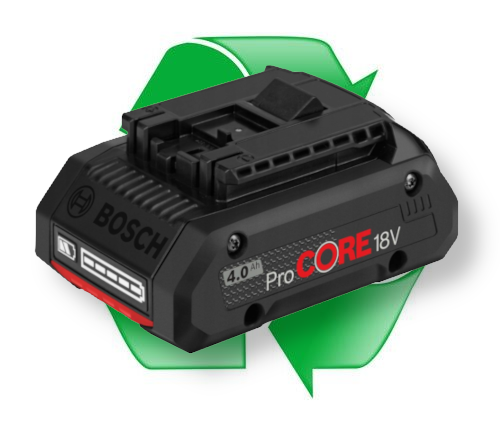 regeneracja akumulatora li-ion Bosch ProCore 18V 4Ah