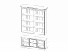 BIBLIOTECZKA W STYLU SKANDYNAWSKIM APOLONIA