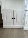 BIAŁY REGAŁ BIBLIOTECZNY POD TV 6SZ.4D
