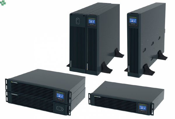 NRT4-U020B  Zasilacz UPS SOCOMEC NeTYS RT 2000VA /2000W, 2U, On_line, VFI, 1/1, PF=1, baterie wewnętrzne, szyny do montażu w szafie w komplecie