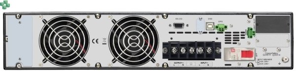 SRV6KRILRK Zasilacz APC Easy UPS On-Line SRV RM 6000VA/6000W, 5U, 230V, LCD, EPO, wydłużony czas podtrzymania, zestaw szyn do szafy