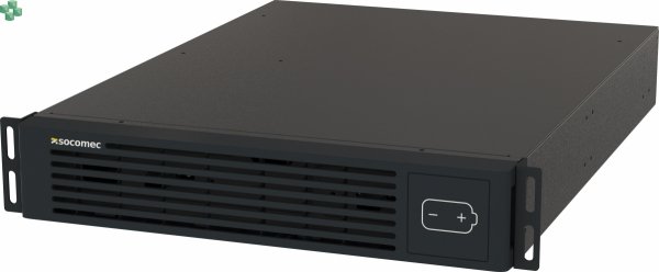 NRT4-B030 SOCOMEC Dodatkowy zewnętrzny moduł bateryjny 2U, 72V do zasilaczy serii NRT4 o mocy od 2 do 3kW, bez szyn do szafy Rack w zestawie