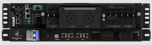 Zasilacz UPS z bateriami litowo-jonowymi VERTIV  GXT5LI-5000MVRT3UXLN (5kVA/5kW), On-Line, 230 V, Rack/Tower 3U, karta sieciowa