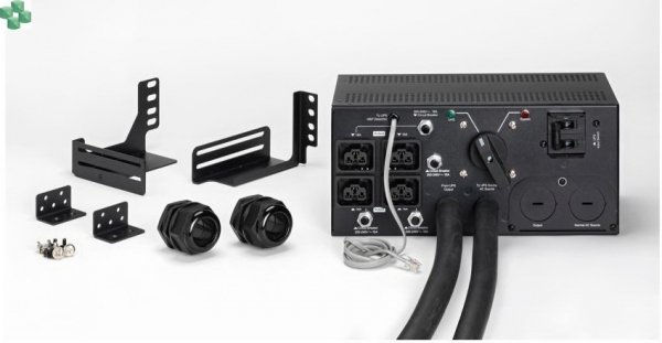 MBP11KIG2 Bypass serwisowy Eaton HotSwap MBP Gen2, 11000 VA, Wejście: Stałe okablowanie/ zaciski, Wyjścia: (4) C39, Stałe okablowanie/ zaciski, Dołączony zestaw do montażu w szafie rack 