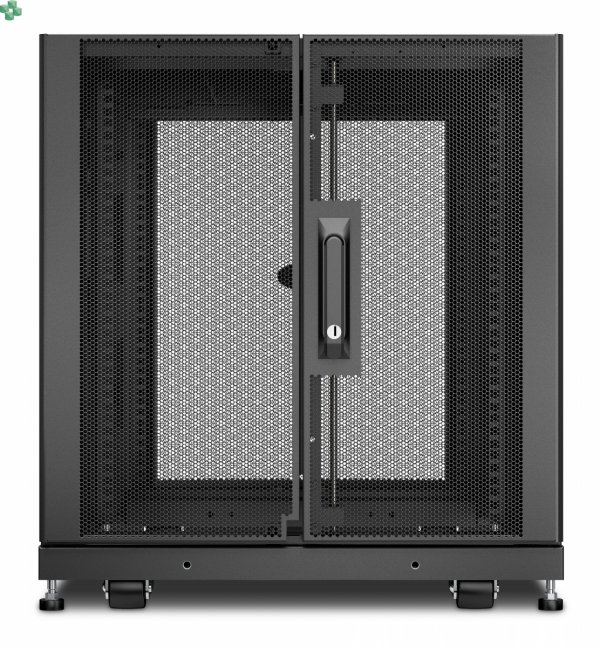 APC NetShelter SX 12U Server Rack Enclosure 600mm x 1070mm w/ Sides Black AR3103