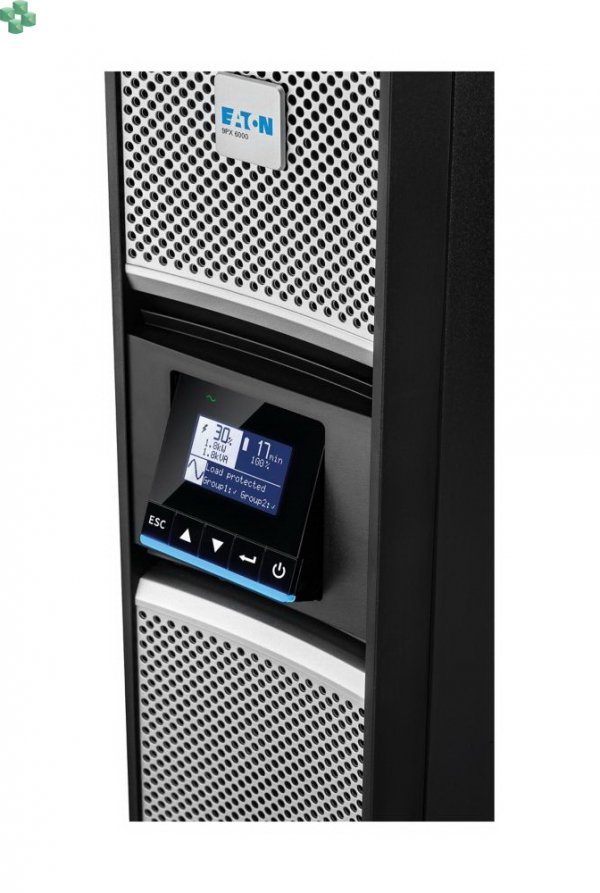 9PX8KIRTNBPG2 Eaton 9PX 8000VA/8000W, RT4U, karta Gbit, szyny rack, bypass serw. w zestawie