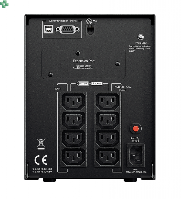 Zasilacz UPS CyberPower PR1000ELCD, 1000VA/900W, 8x IEC C13, 230V, LCD, Sinus