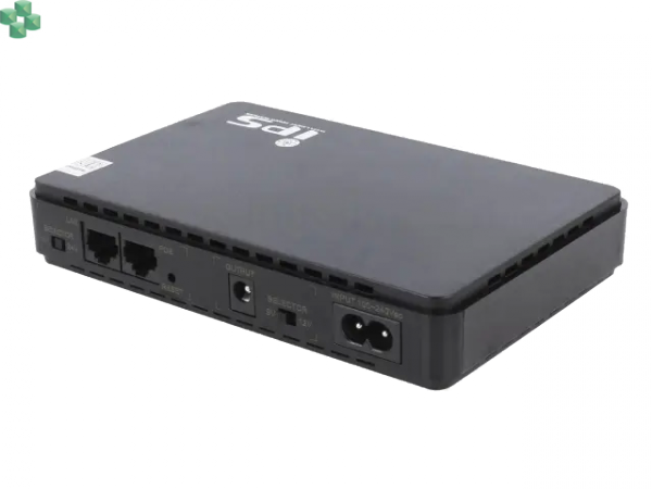 RouterUPS-30-POE Dedykowany zasilacz awaryjny UPS 30W do routera, z funkcją ładowania urządzeń mobilnych oraz POE