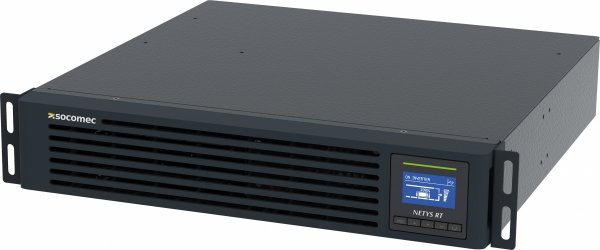 NRT4-U030B  Zasilacz UPS SOCOMEC NeTYS RT 3000VA /3000W, 2U, On_line, VFI, 1/1, PF=1, baterie wewnętrzne, szyny do montażu w szafie w komplecie